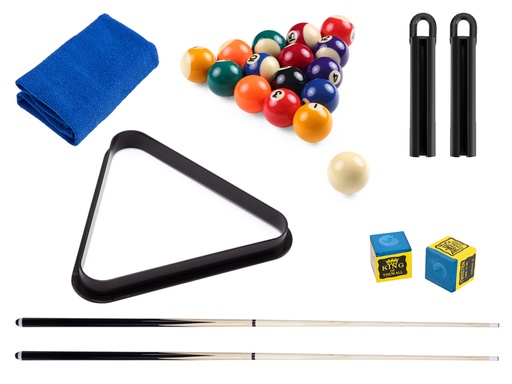 [B162] Pack d'accessoires pour billard 7feet - Modèle Confort