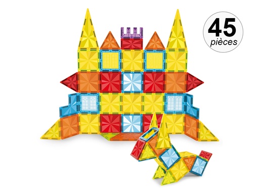 [TK311] Jeu de construction magnétique - 45 pcs - Modèle Imagine S