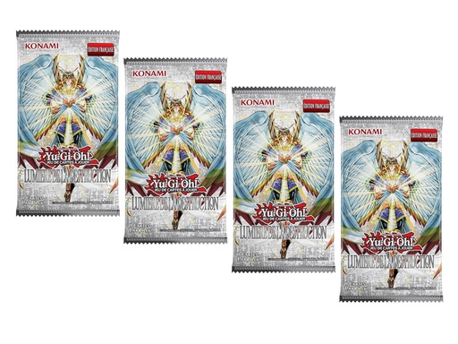 [W6657X4] Yu-Gi-Oh! - 4 Boosters - Lumière de la Destruction
