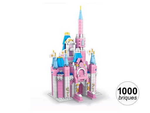 [TK426] Jeu de construction 6 en 1 - Thème Princesse - 1000 briques